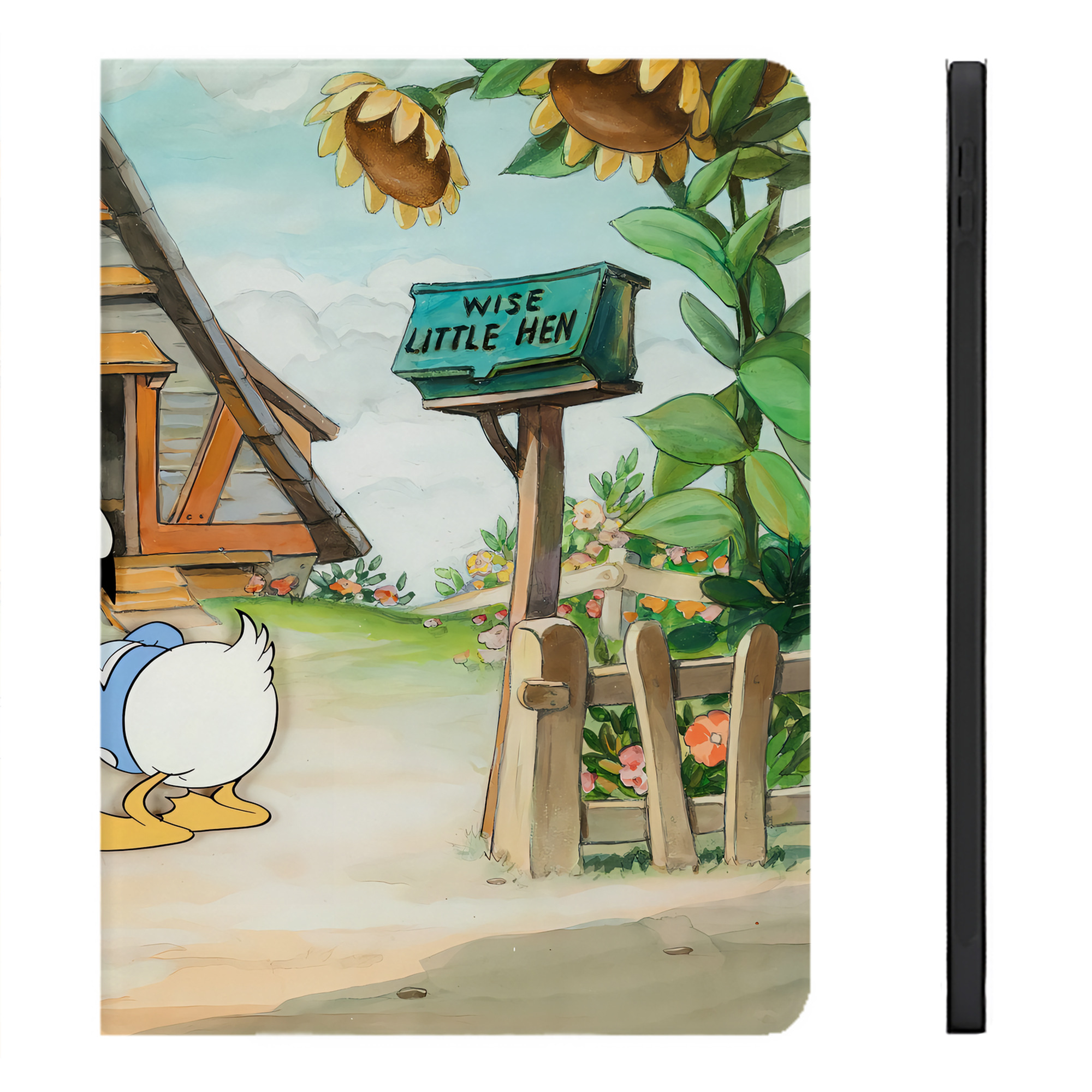 （画像用） ミッキーマウス Mickey Mouse IPadケース ペンホルダー付き ブックスタイルデザイン